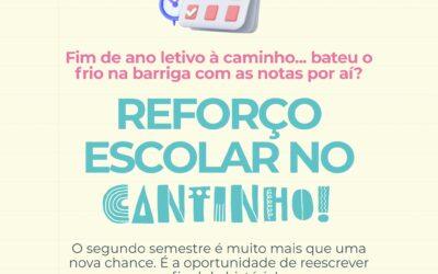 Projeto de Reforço Escolar – 2° Semestre